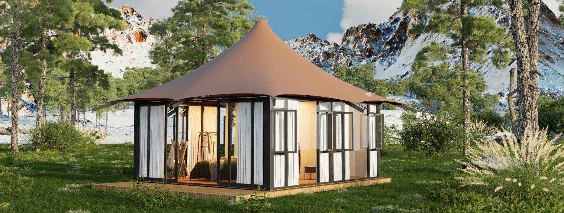 东川区多边形帐篷厂家